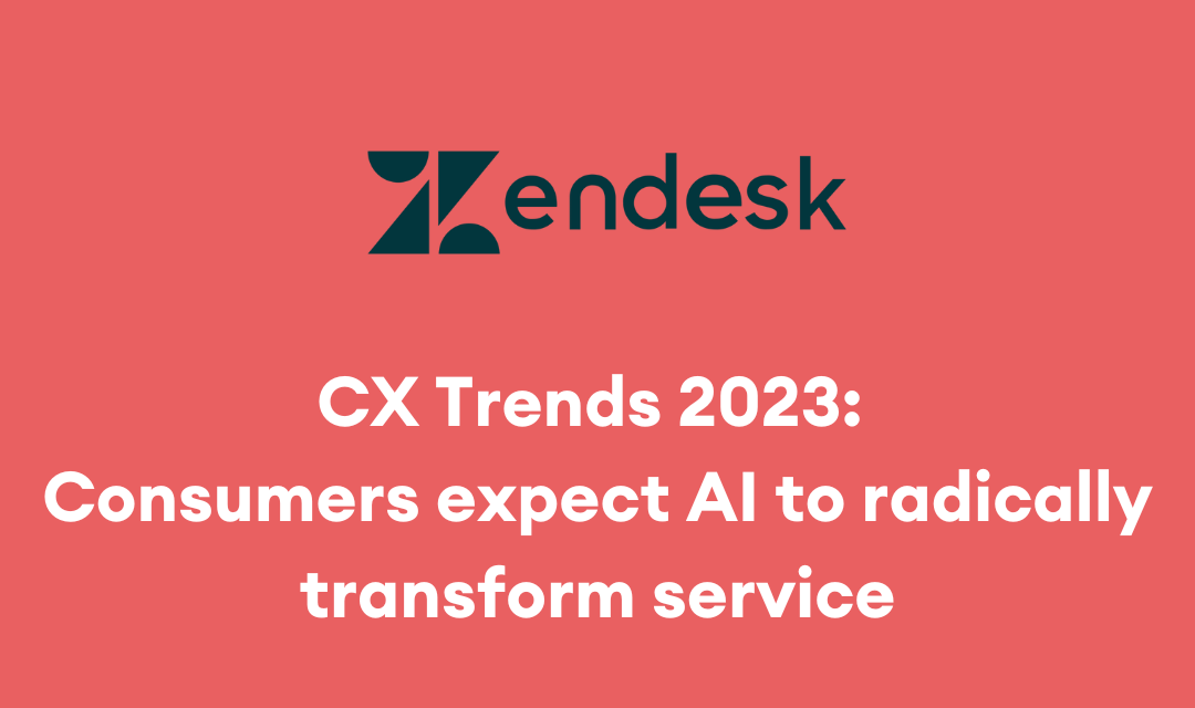 CX Trends 2023: Consumers expect AI to radically transform service