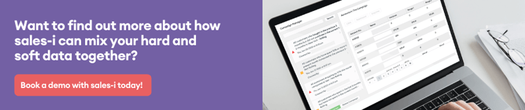 Want to find out more about how sales-i can mix your hard and soft data together