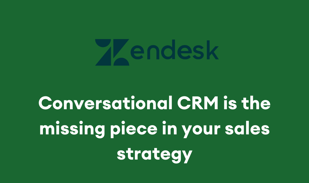 Conversational CRM is the missing piece in your sales strategy