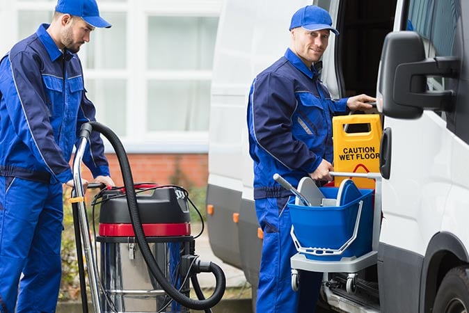 Going mobile in the janitorial and sanitation supplies industry.